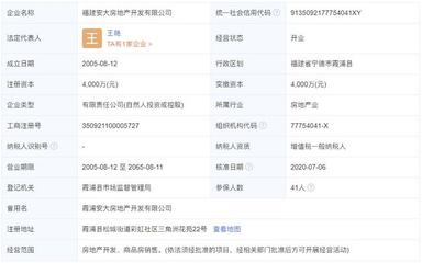 起拍价超5996万!福建一房地产开发公司拟于下月法拍15%股权!